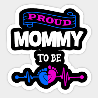 Promoted to Mommy Sticker